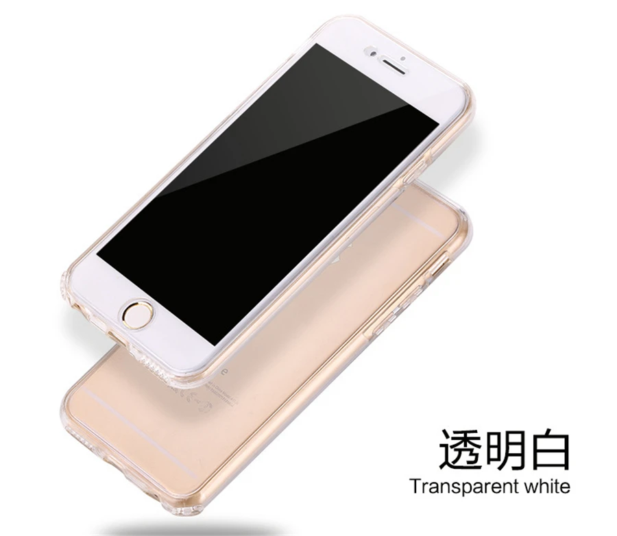 360 градусов полный корпус чехол для телефона для iPhone 7 6 8 Plus X XR XS MAX 5 5S Мягкий Силиконовый ТПУ чехол funda для iPhone 11 Pro Max чехол