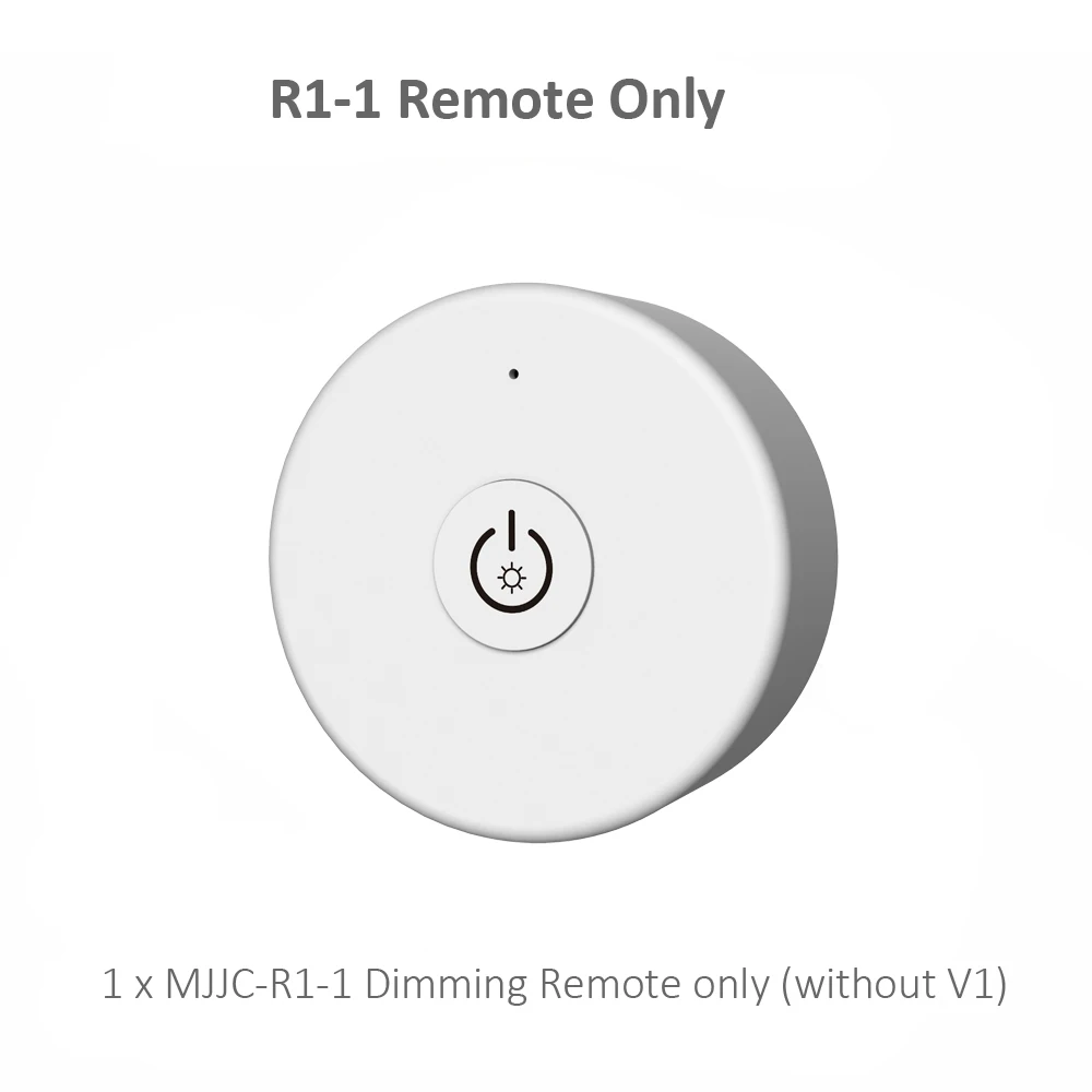 R1-1 Remote Only Светодиодный диммер 12 V 24V PWM Беспроводной диммер 5V 36V Светодиодные ленты Диммер 12 вольт RF 2,4G дистанционное управление Управление для одного Цвет освещение - Цвет: R1-1 Remote Only