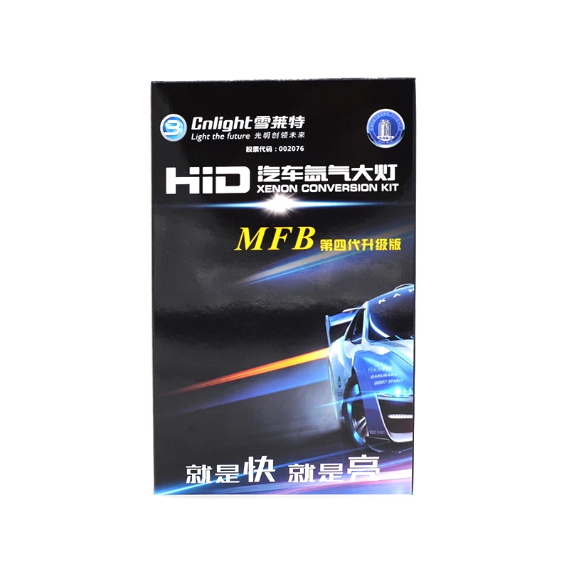 2018 новая оригинальная лампа Cnlight HID для 35 вт быстрой яркости Kit MFB супер яркий 5000K