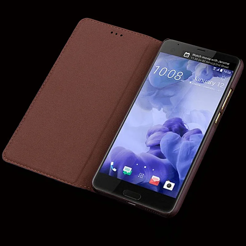 Для HTC U Ultra мобильный телефон 5 7 дюйма высококачественный роскошный кожаный