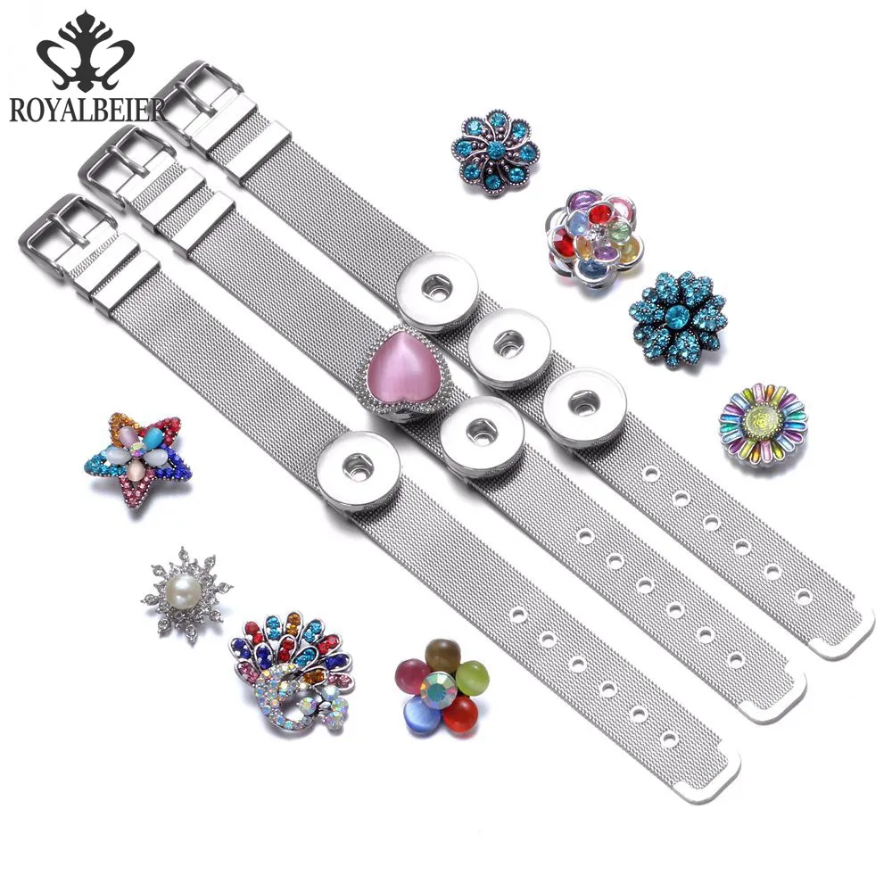 ROYALBEIER 50 шт./лот более различных стилей тем смешанный узор Многоцветный 18 мм