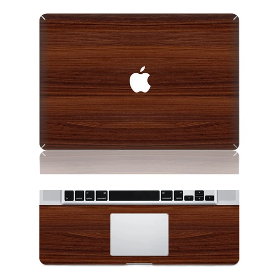 5 Виниловая наклейка с деревянной текстурой, чехол для ноутбука Apple Macbook Pro Air Mac 1" 13" 15 дюймов/Unibody 13 дюймов для ноутбука - Цвет: 5
