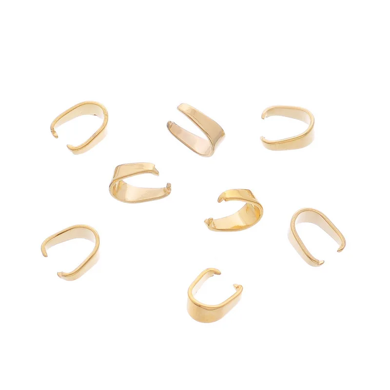 10 шт. позолоченные зажимы для ювелирных изделий 7 х6 мм|jewelry machine|jewelry associationjewelry craft