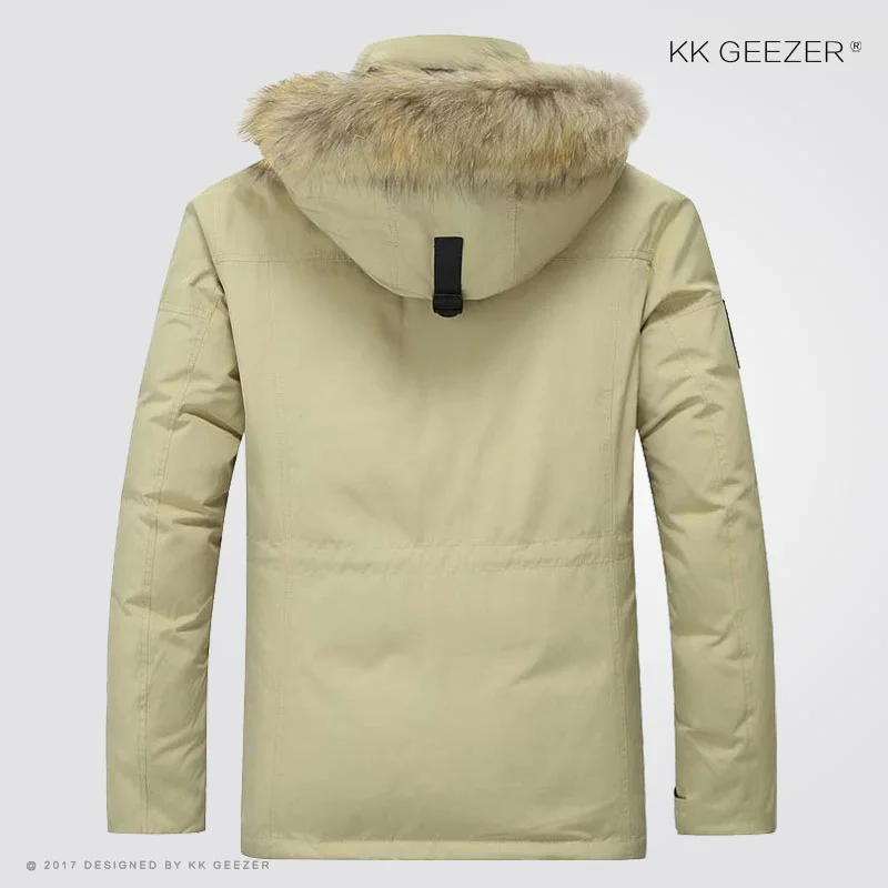 Зимняя куртка Мужская пуховик военный 80% утка черные теплые мужские парки толстые мягкие Россия снег водонепроницаемый непромокаемый капюшон с капюшоном с несколькими карманами ветровка пальто ветровка плюс размер