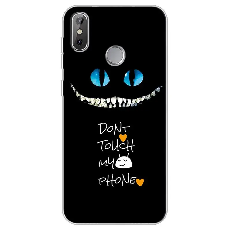 Глянцевый силиконовый чехол для смартфона Ulefone S10 Pro защитный ТПУ бампер задняя