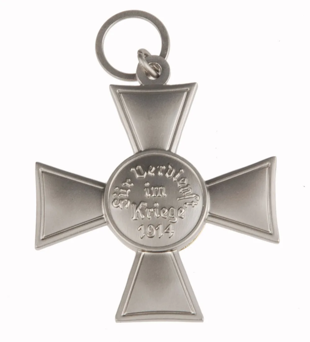 Медаль с лентой немецкий Железный крест Любека времен Второй мировой войны 1914 |