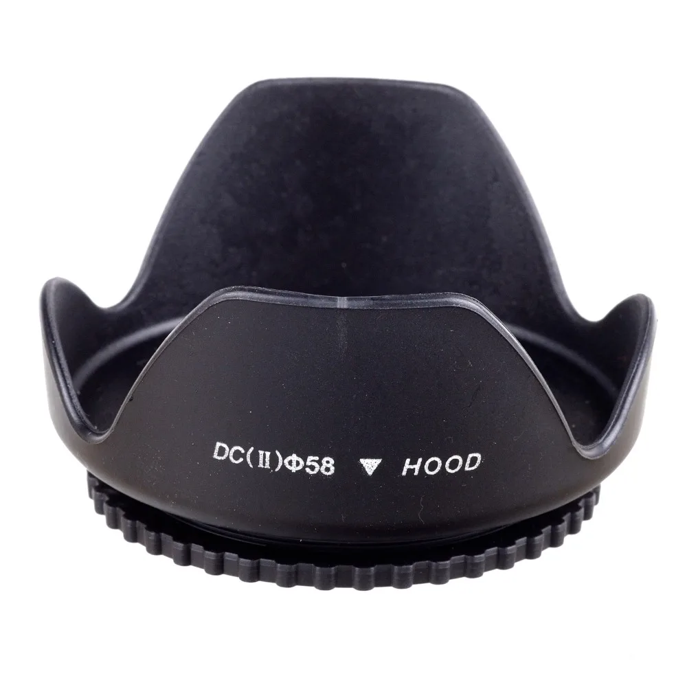Бленда для объектива с цветами всех камер оптовая продажа 58 мм мм|lens light|hood tentlens