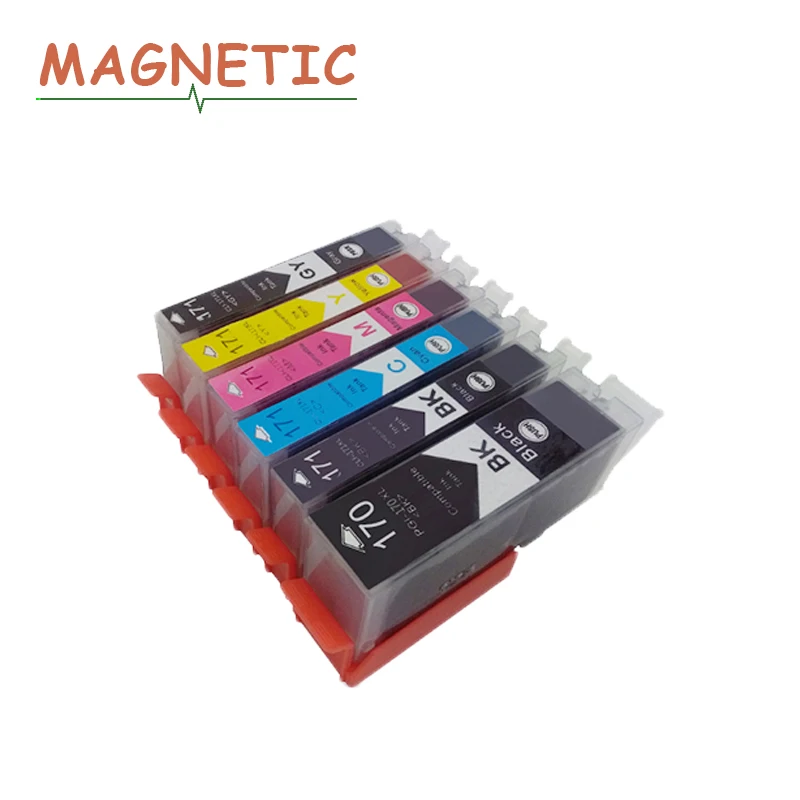 12X для canon PGI170 pgi-170 совместимый чернильный картридж Canon MG5710/MG6810/MG7710/MG7710 чернильные