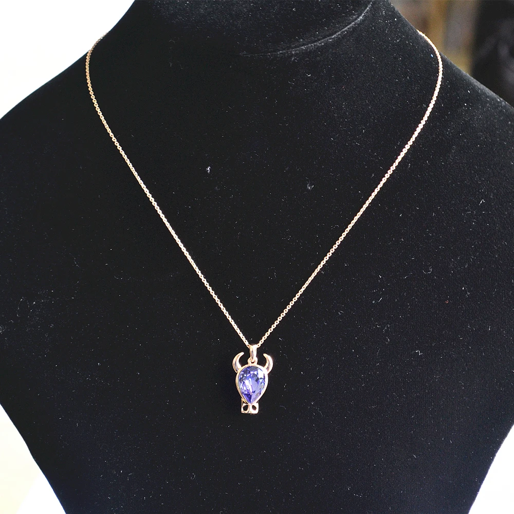 2017 Новый Фиолетовый Голову Скота Горячий Продавать Винтаж Мода для Животных Choker