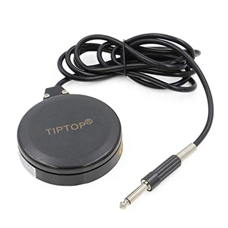 Yuelong Tattoo Foot Pedal Switch Foot Switch with 1.8m Clip Cord Kits Pedal For Tattoo Machine Makeup Tools Power Supply Tattoo mini stainless steel foot pedal switch controller tattoo power supply machine footswitch clip cord tattoo accessory tools