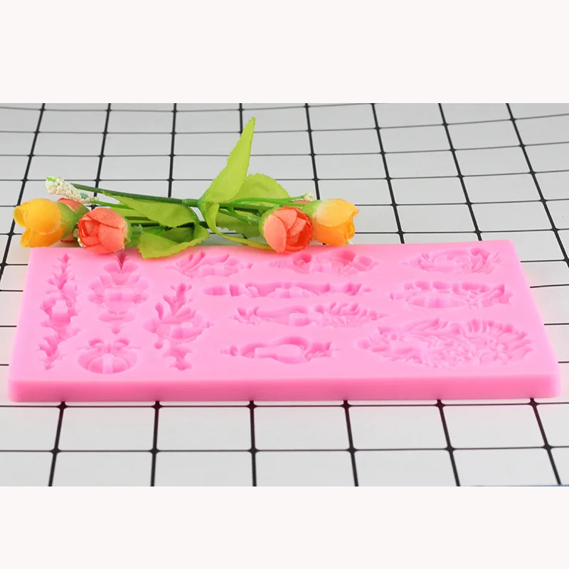 Европейская рельефная форма 3D сахарное ремесло шоколадные кондитерские изделия