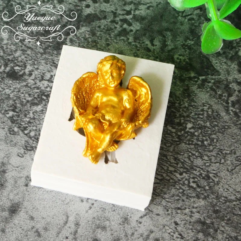 Yueyue Sugarcraft спящий угол силиконовая форма помадка форма для украшения торта инструменты форма для шоколадной мастики