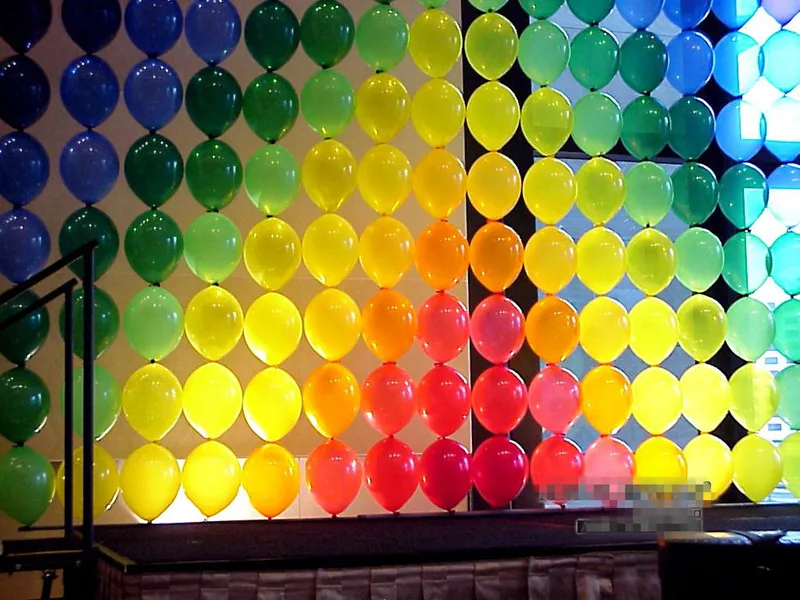 50 шт. 12 дюймов Хвост шары День рождения для свадебного декора muiltcolor blobos вечерние