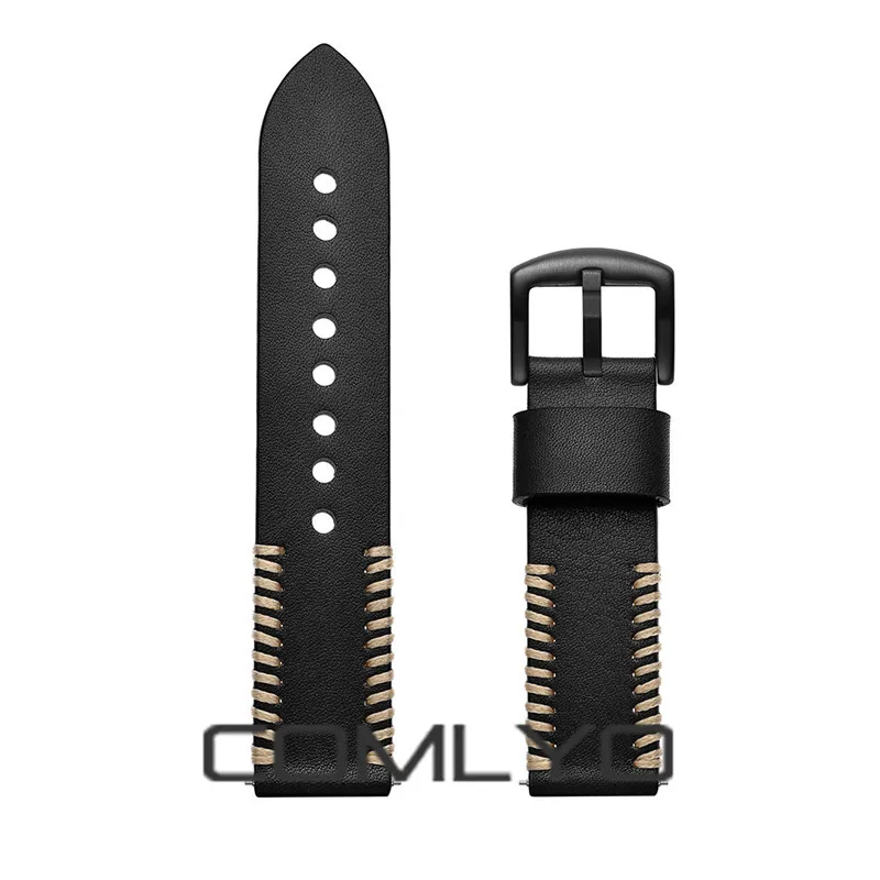Для оригинальных Xiaomi Huami Amazfit BIT ремешок кожаный браслет Смарт часы браслет Lite Bip спортивные полосы для galaxy Watch 42 мм