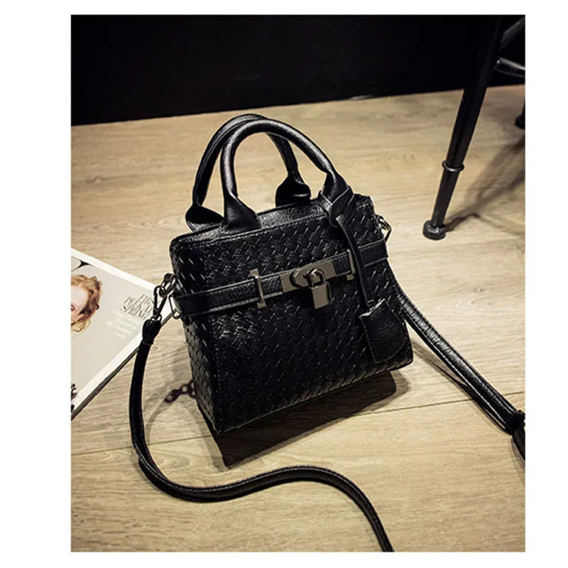 2016 личность женщины сумку плетеный платины на ремне кожаные сумки очень боло