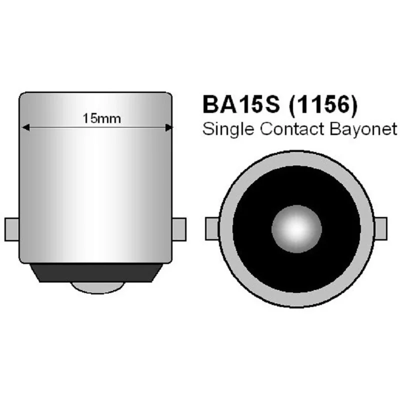 Высококачественные Светодиодные Автомобильные стоп сигналы 1156 P21W BA15S 33 SMD 5630 5730 - Фото №1