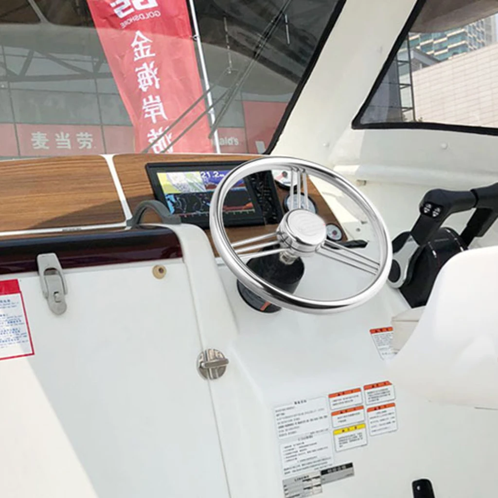 Руль цвета морской волны 9 спиц стильное Рулевое колесо для лодки яхты запасные