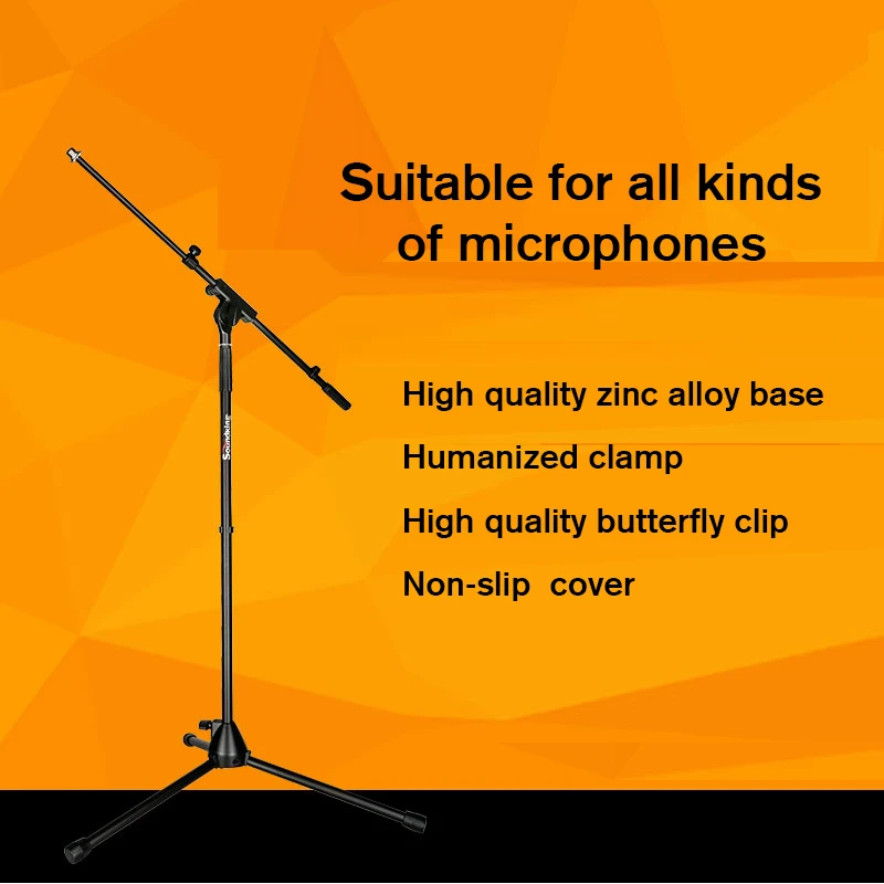 Soundking высокое качество гибкая Этапе микрофон Стенд штатив напольная подставка