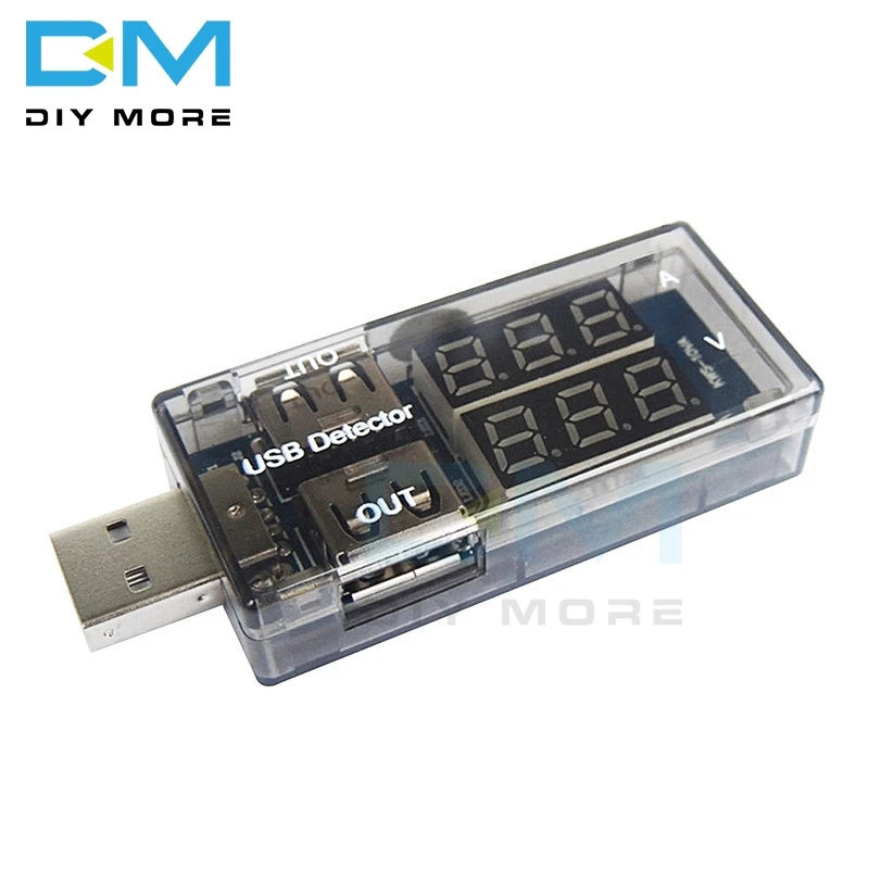 USB детектор цифровой вольтметр Амперметр измеритель тока напряжения зарядное