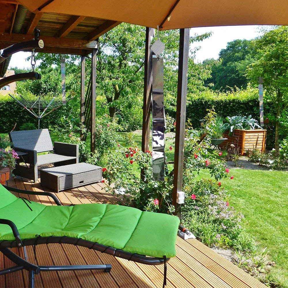 Птица репеллент и удерживающий Светоотражающие Диски лента для отпугивания Heron