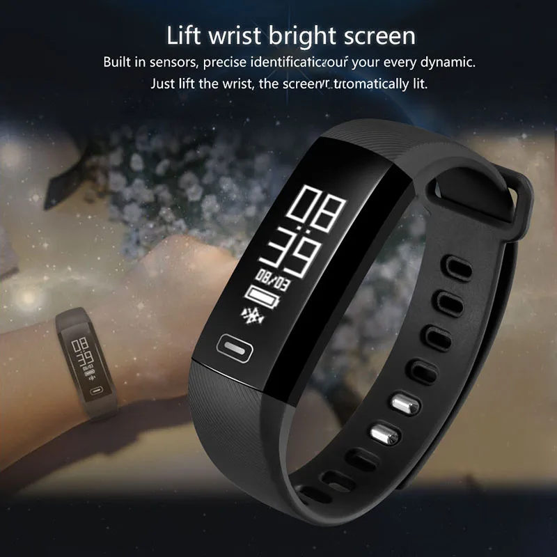 M2 Activity Tracker Fitness Smart Bracelet Bluetooth Blood Pressure Watch Heart Rate Monitor Swimming Waterproof Sport Smartba |