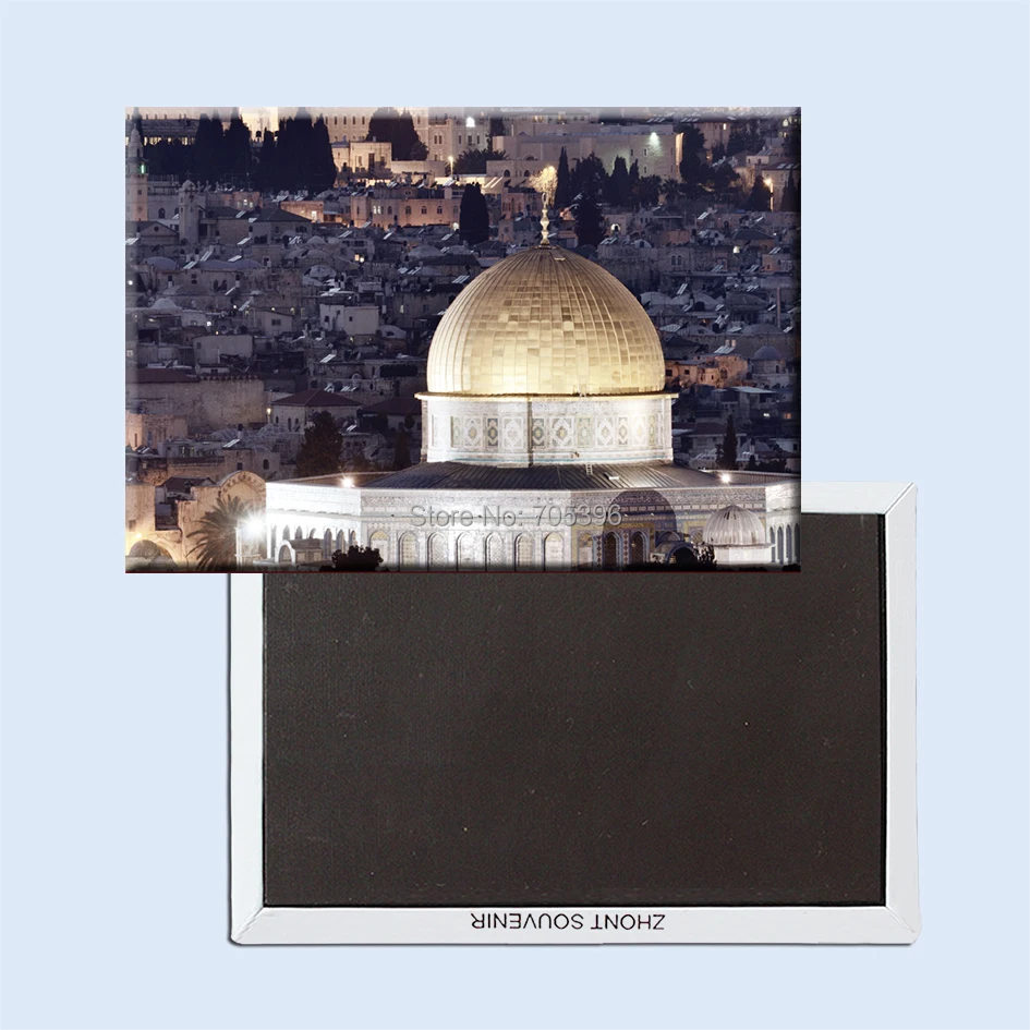 

Dome of the Rock Travel Gift,Tourist Souvenir Rigid Fridge Magnets 20951