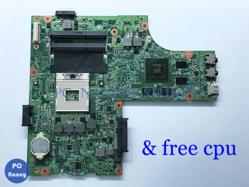 Материнская плата PCNANNY 1D42G 01D42G для ноутбука dell inspiron 15R N5010 материнская HM57 ATI DDR3