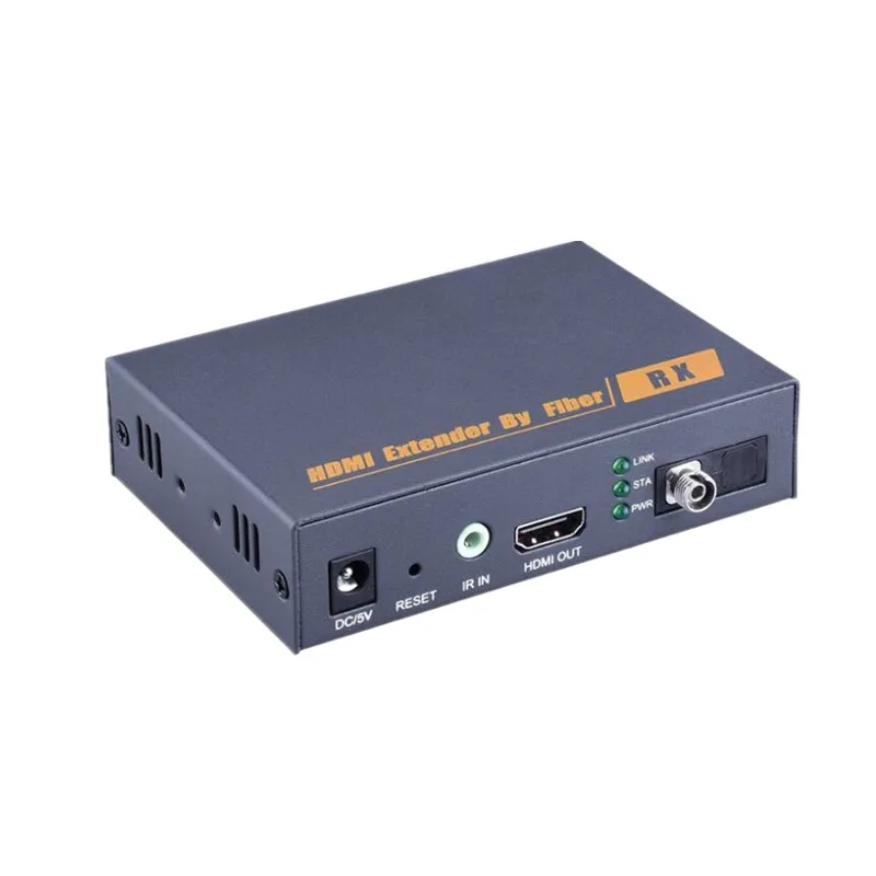Оптоволоконный конвертер HDMI ZY DT200 20 км по TCP IP 1080 P ИК Волоконный удлинитель