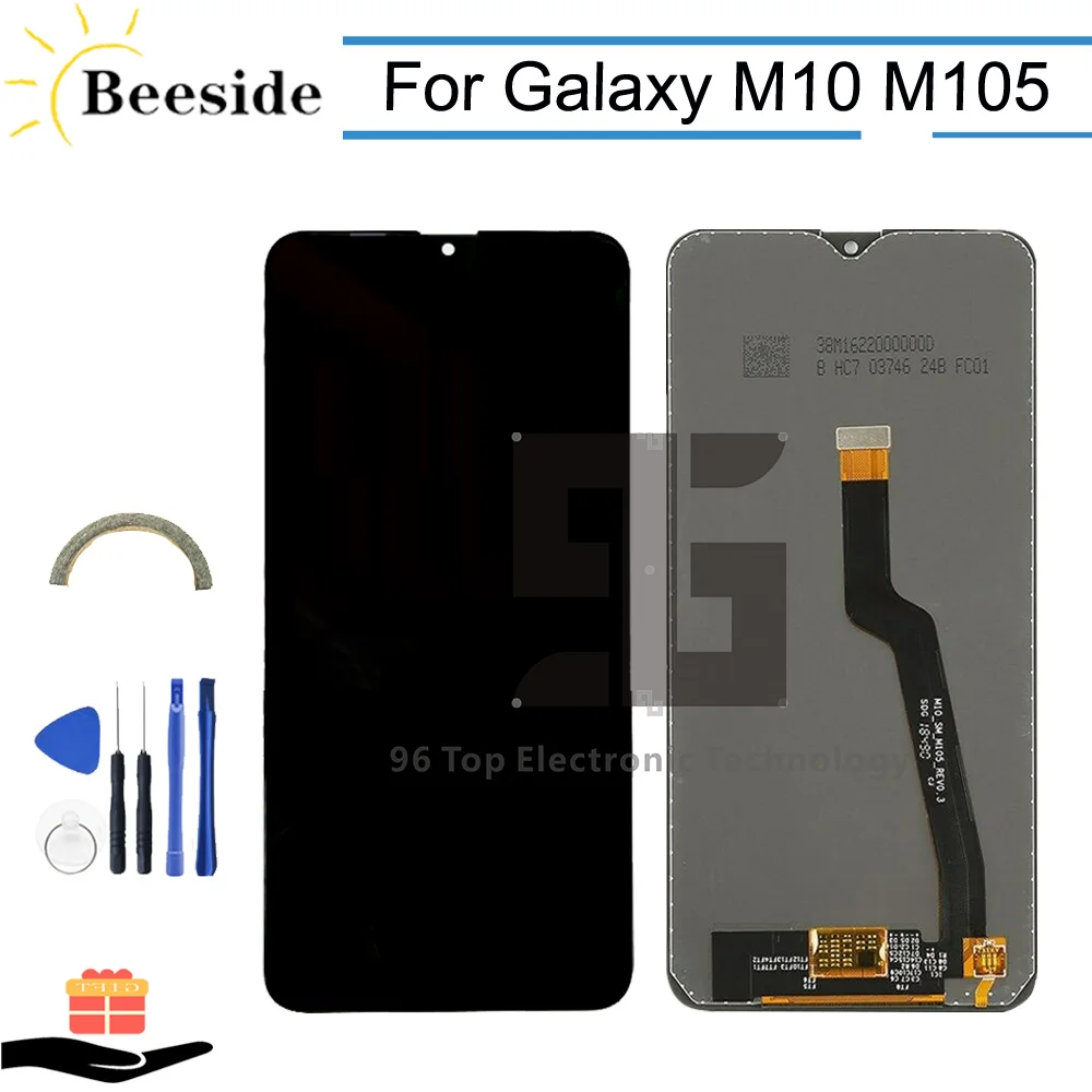 AA + качество ЖК дисплей 6 22 ''для samsung Galaxy M10 M105 M105F M105FD SM M105F/DS Дисплей Сенсорный