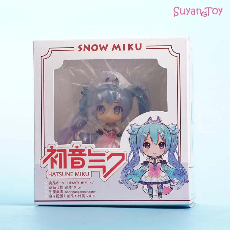 2018 Snow Hatsune Miku Special Edition Ver. Коллекция 10 см подарок для детей Фигурки игрушки Аниме