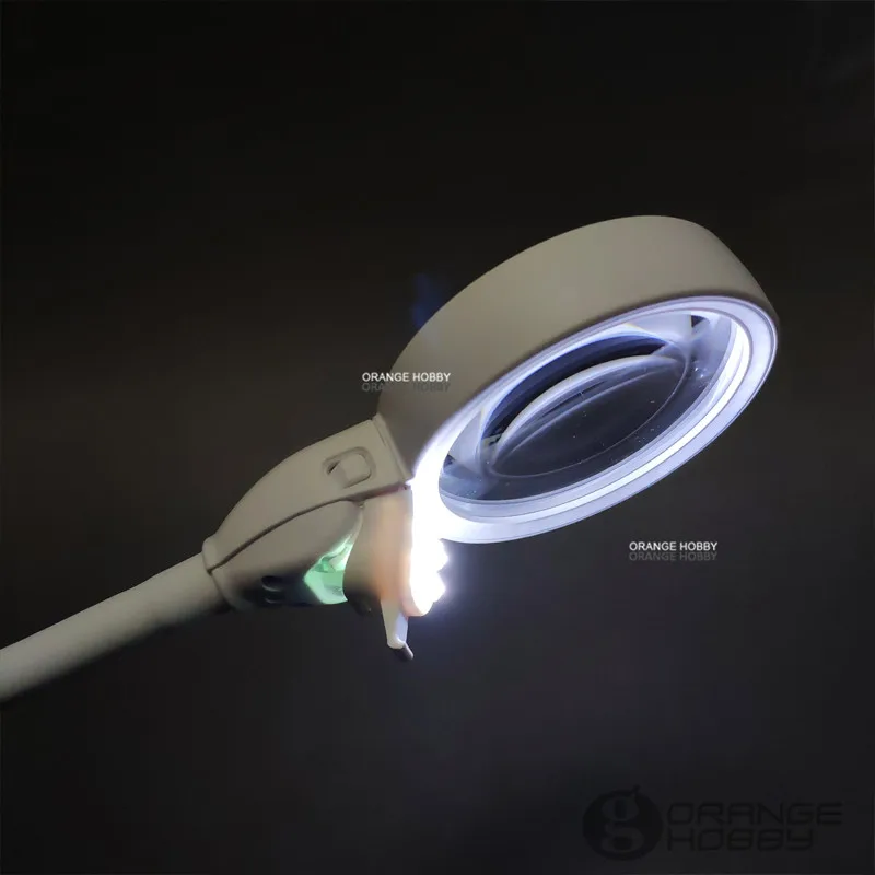 OHS MWS T7006 прикрепляемый на клипсе/настольный светодиодный лупа для хобби модели поставки инструменты аксессуары