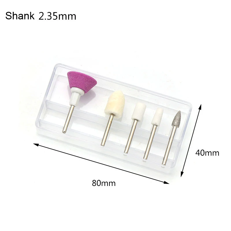 5 шт./кор. Керамическая электрическая машина дрель пилка для ногтей