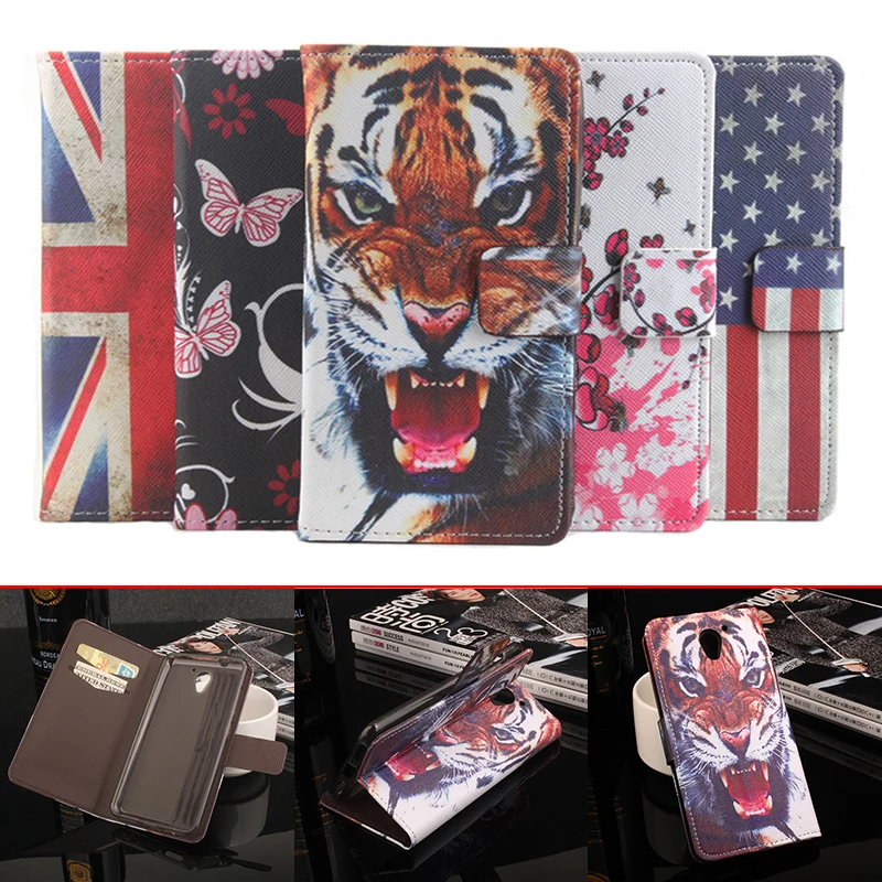 For ZTE A510 Phone Case Folio Flip Premium Pattern PU Leather Wallet with Cash and Card Slots Cover Factory Price | Мобильные