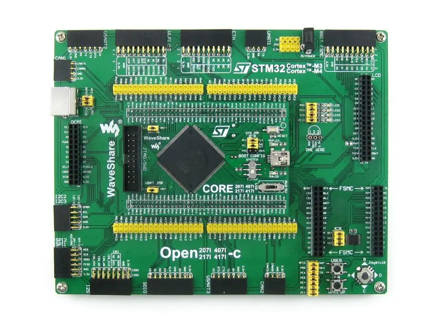Плата разработки ARM STM32 STM32F407IGT6 + экран 3 2 дюйма 320x240 сенсорный ЖК дисплей 16 модулей