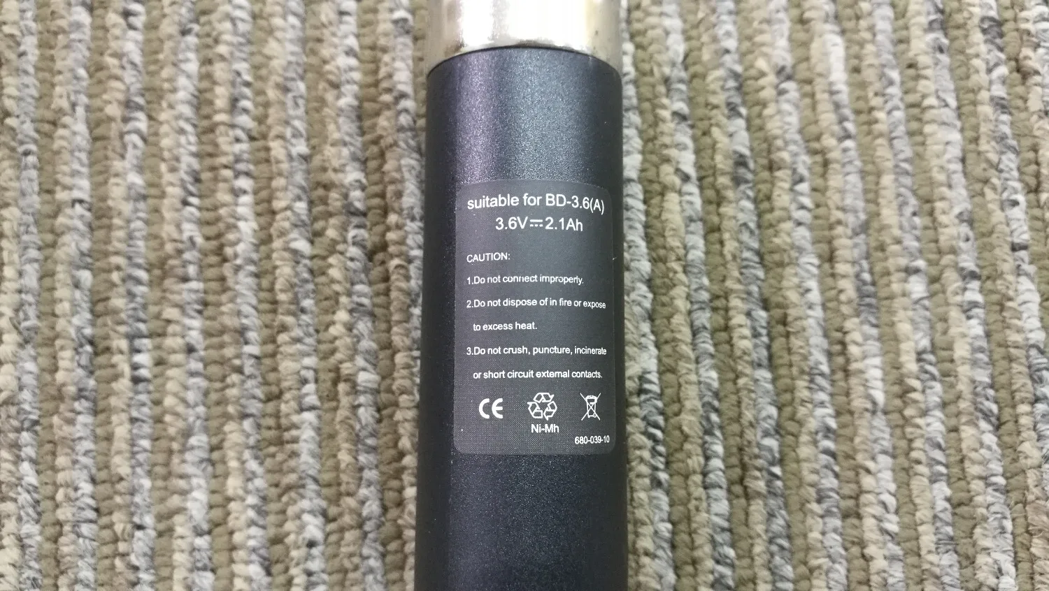 2100mAh 3.6V NI-MH Rechargeable Battery Replacement for BLACK&ampDECKER VP110 VP105 VP100 VP143 151995-03 VersaPak Power Scrubbers | Бытовая