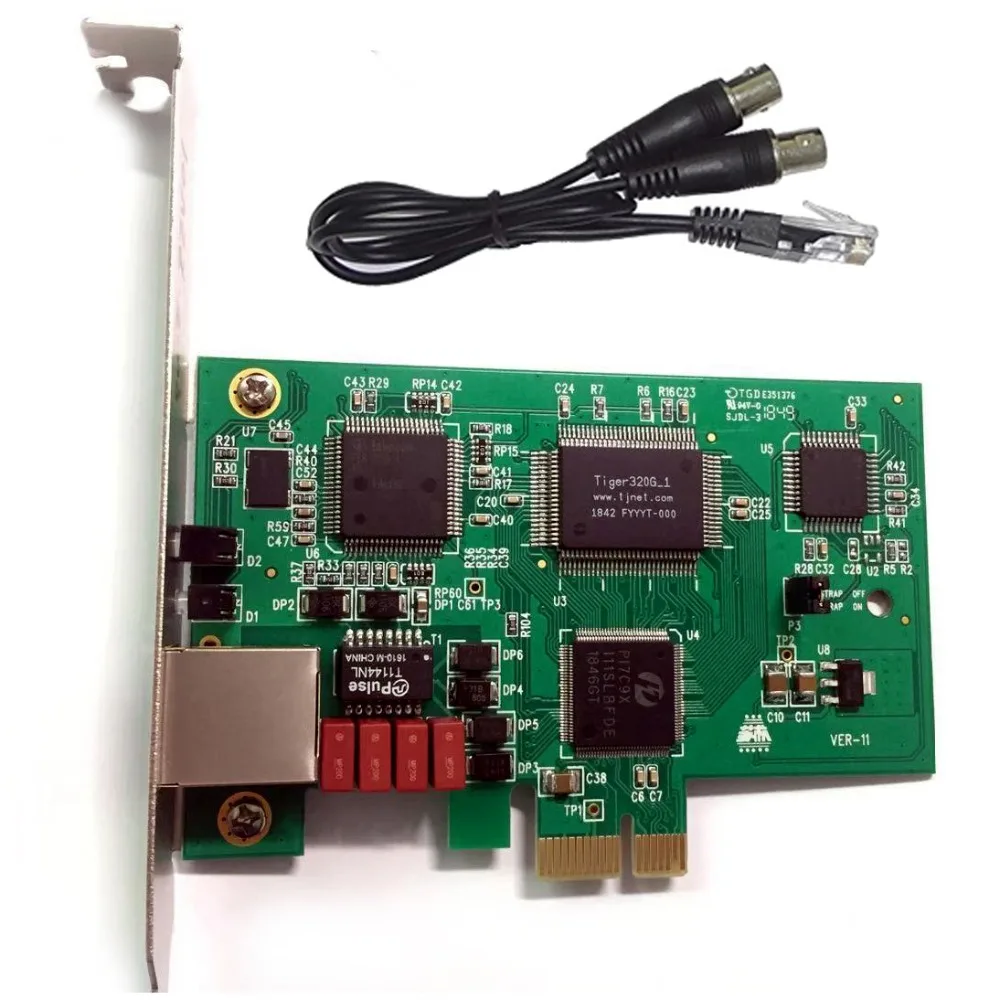 Asterisk E1 карта + Низкопрофильная PCI E T1 ISDN PRI поддерживает Issabel Sangoma FreePBX asterisзнаем TcPBX