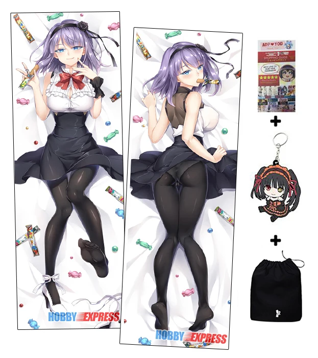 

Hobby Express Dakimakura Japanese Otaku Waifu Hugging Body Pillow Cover Hotaru Shidare Dagashi Kashi ADP18018-1