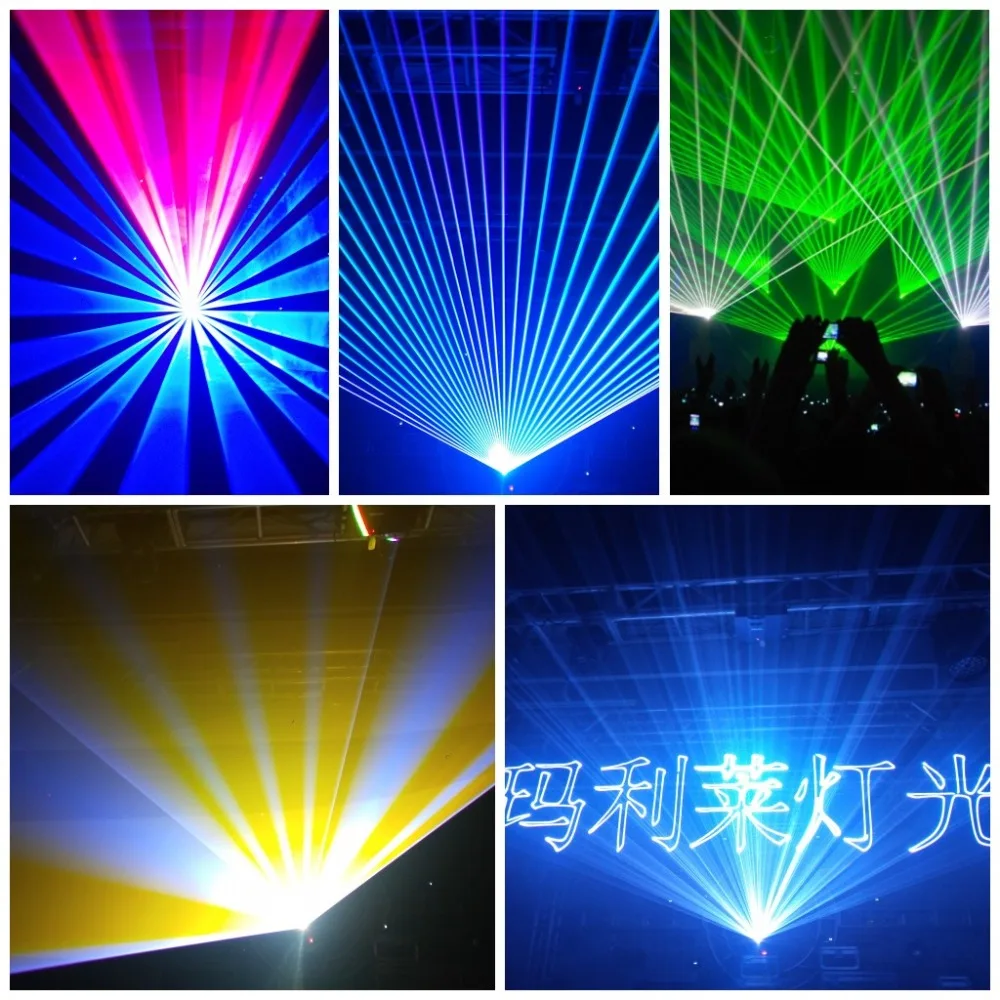 DMX 5000mw свет 5 ватт RGB полноцветная анимационная лазерная система шоу - купить по