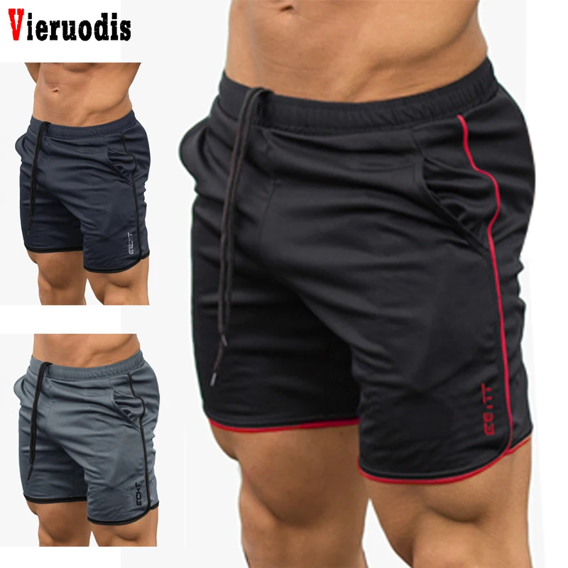 Модные летние новые мужские шорты для фитнеса бодибилдинга тренировок