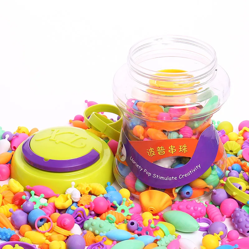 Модная игрушка для детей красочный браслет самостоятельной сборки