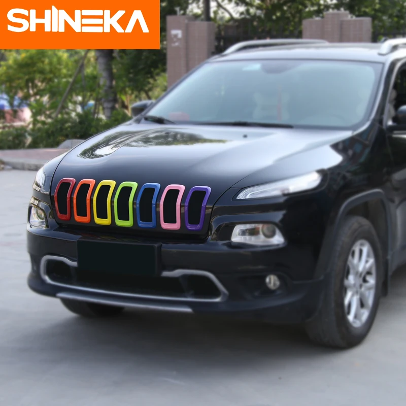 Решетки SHINEKA для гоночных автомобилей передняя решетка радиатора из АБС пластика