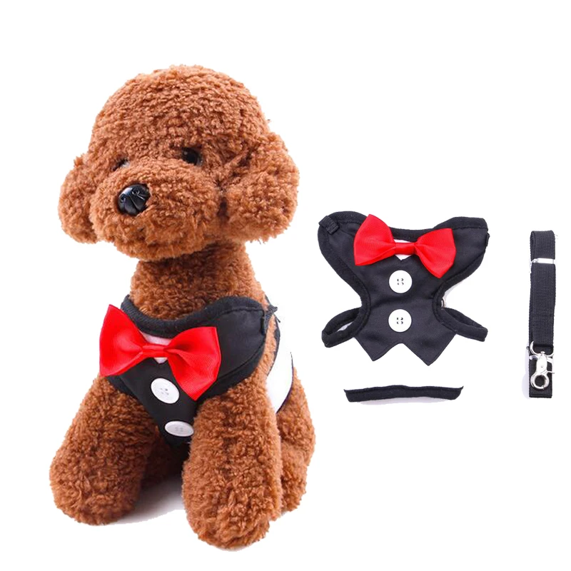 С Поводка 2016 Джентльмен Смокинг Боути Собаки Жгут Партии жгут Щенок Кошка