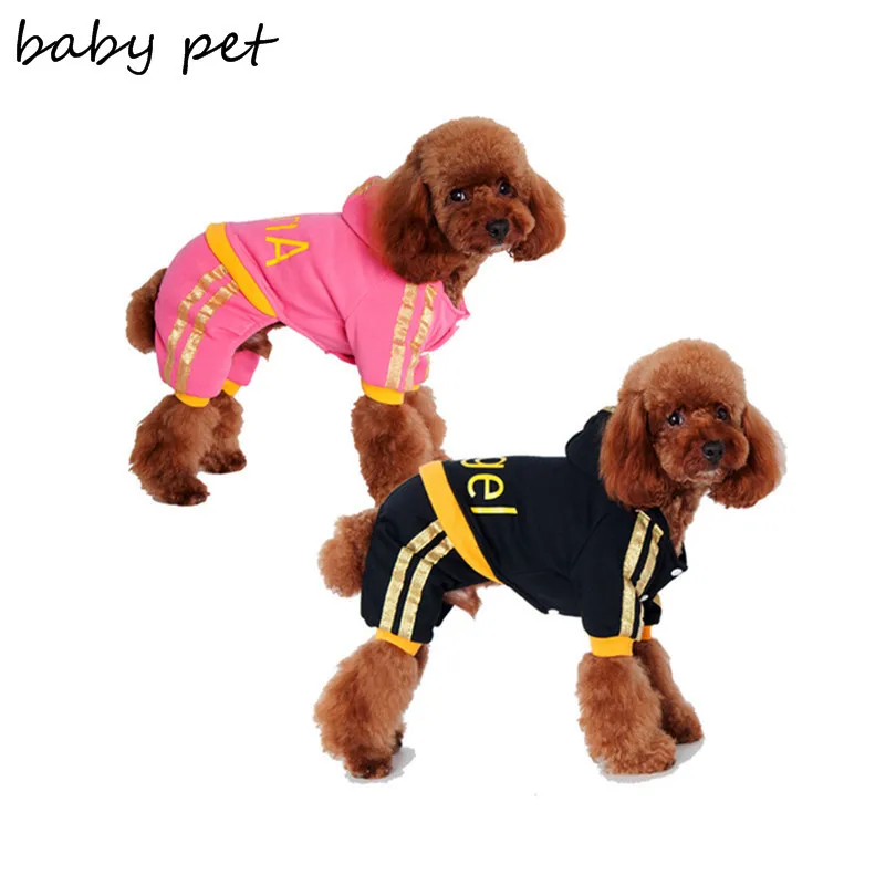 Angle брендовая дешевая одежда для собак теплый комбинезон щенков чихуахуа товары