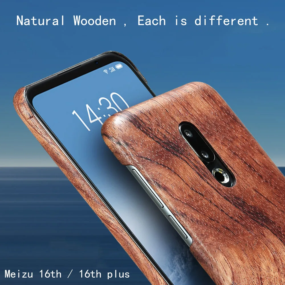 Чехол для телефона из натурального дерева MEIZU 16th Plus чехол