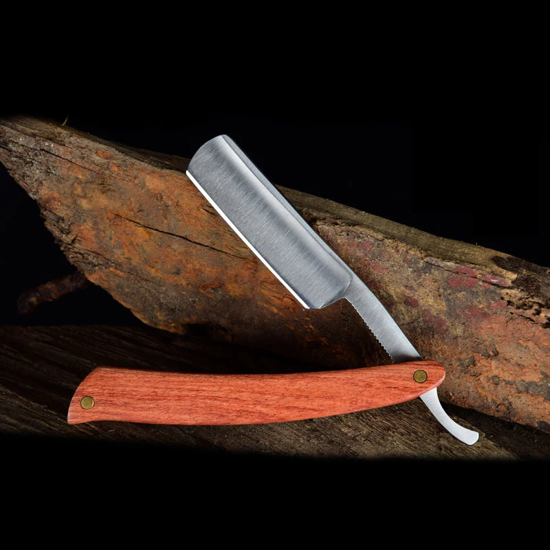 2019 Новый прямой мужской складной бритвенный нож Лезвие ручное Бритва для бороды