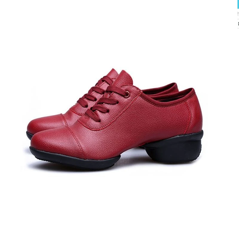 Женская танцевальная обувь на шнуровке для латиноамериканских Танго женская из