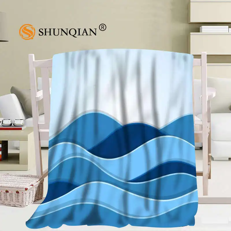 Preço Arte Personalizada Dos Desenhos Animados Pintura Ondas Cobertor Macio Diy Imagem Decoração Quarto Tamanho 56x8 0 Polegada, 50x6 0 Polegada, 40x5 0 Polegada A7.10