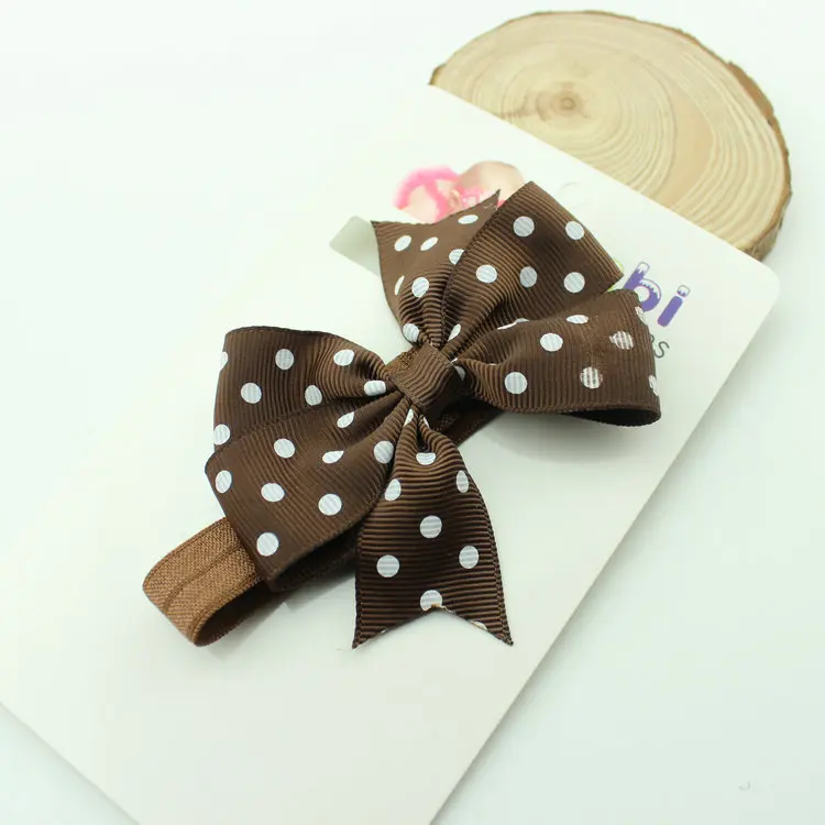 Повязка на голову с бантом для девочек Детские аксессуары волос повязки