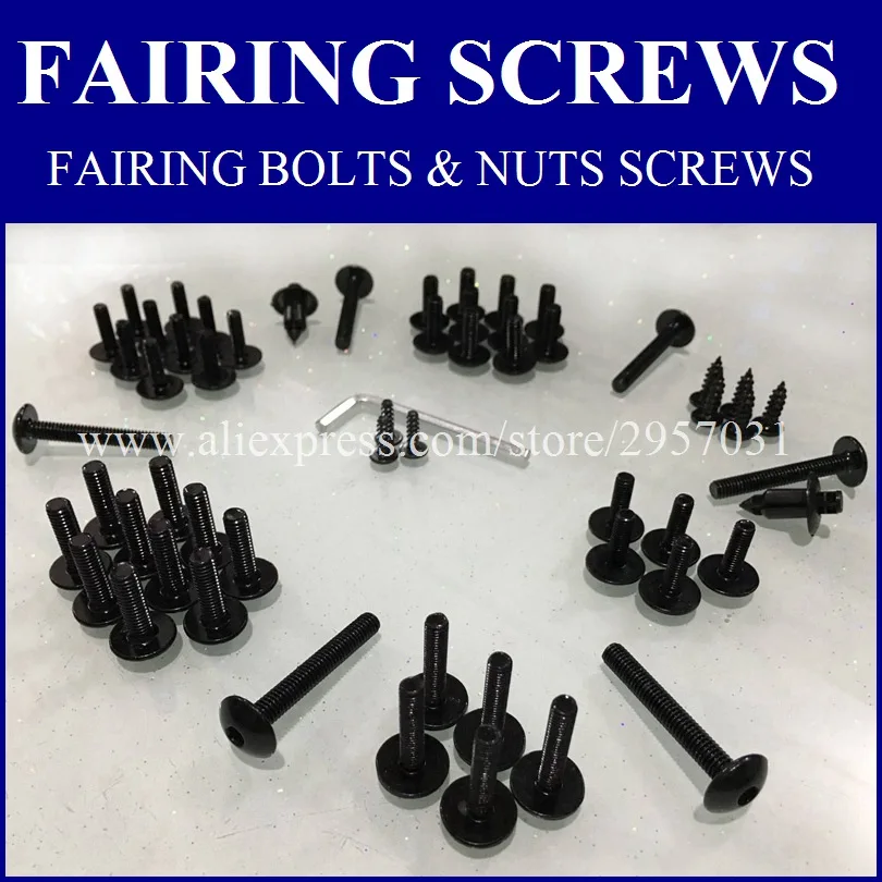 Обтекатель болты и гайки винты обтекателей комплект Подходит для HONDA CBR600 RR F5 2003 2004