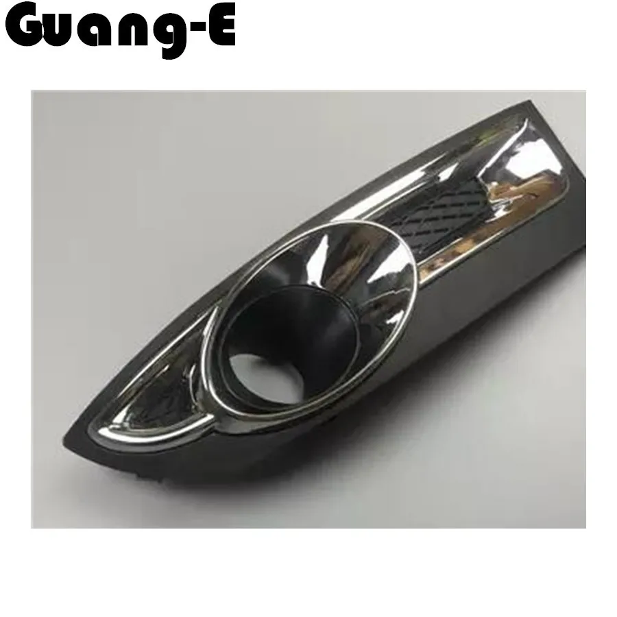 Для Chevrolet Epica 2005 2006 2007 2008 2009 2010 2011 2012 кузова передних туман светильник лампа ABS хромированная накладка 2 шт